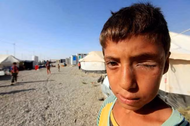 Cuộc sống vạ vật khi tháo chạy khỏi Mosul ảnh 12