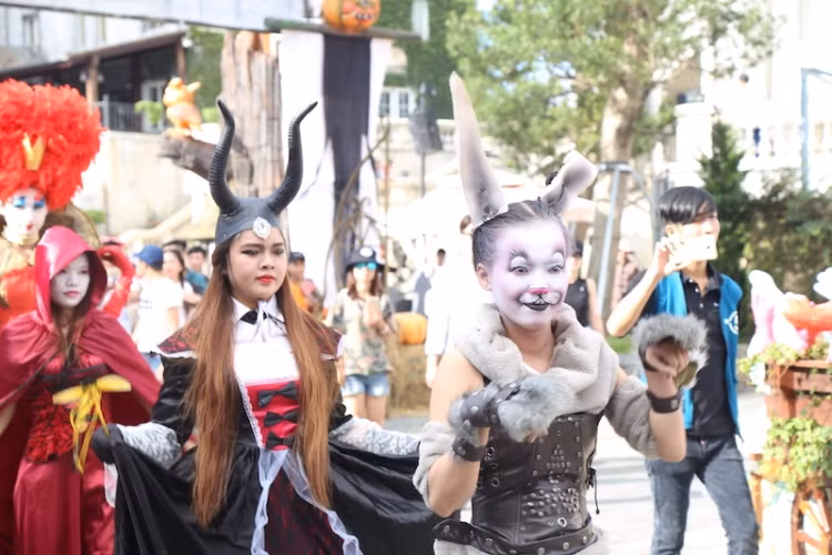 Vui hết cỡ với Lễ hội huyền bí Halloween Bà Nà Hills 2016 ảnh 2