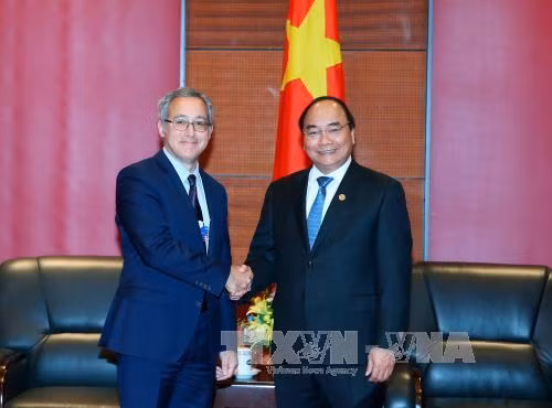 Thủ tướng Nguyễn Xuân Phúc tham dự WEF về khu vực Mekong 2016 ảnh 3