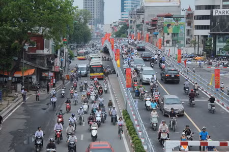 Thông xe hai cầu lắp ghép ở Hà Nội ảnh 4
