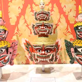 Độc đáo nghề làm mão, mặt nạ của đồng bào Khmer