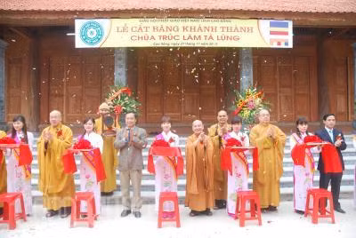 Khánh thành giai đoạn một chùa Trúc Lâm Tà Lùng ảnh 2