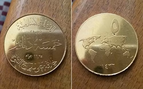 Đằng sau việc IS đúc tiền "dinar vàng" ảnh 1