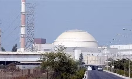 Nhà máy điện hạt nhân Bushehr của Iran. Ảnh: IRNA/TTXVN