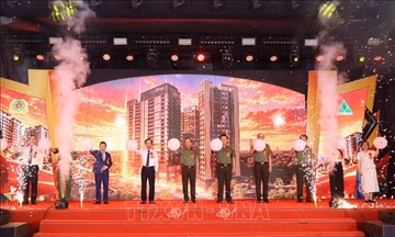Khởi công xây dựng nhà ở cho lực lượng vũ trang CAND phường Thủ Đức
