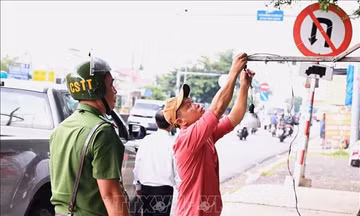 Xem xét nhân rộng mô hình 'Xã, phường an toàn giao thông'