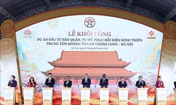 Tổng Bí thư, Chủ tịch nước Tô Lâm dự Lễ khởi công Dự án đầu tư bảo quản, tu bổ, phục hồi Điện Kính Thiên