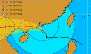 Hong Kong hủy, hoãn 227 chuyến bay vì bão 