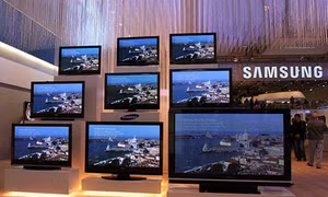 Samsung dẫn đầu thị trường TV màn hình phẳng 