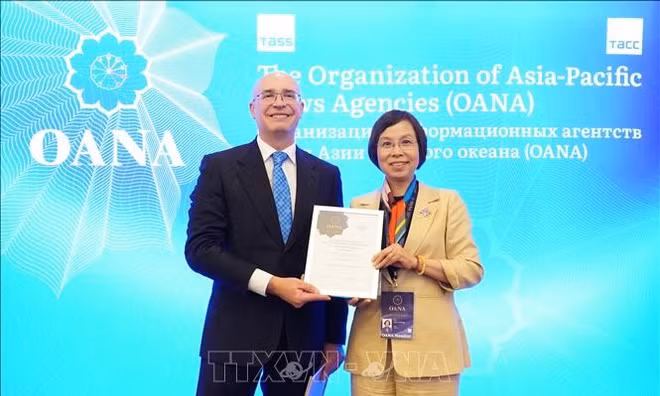 TTXVN giành giải Nhì Cuộc thi sản phẩm báo chí xuất sắc của OANA năm 2026