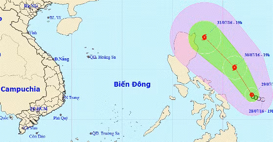 Bão số 2 gần Biển Đông, đề phòng lốc xoáy ảnh 1