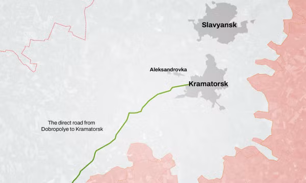Nga bao vây thành trì phòng thủ quan trọng của Ukraine ở Donbass