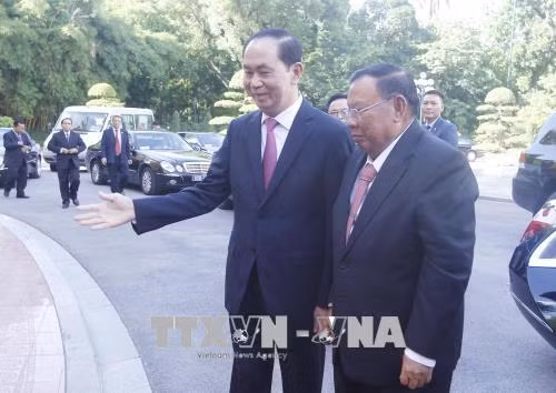 Tổng Bí thư, Chủ tịch nước Lào Bounnhang Vorachith thăm Việt Nam ảnh 2