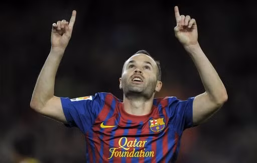 Tiền vệ Iniesta của Barca - Ảnh Getty