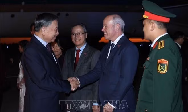 Tổng Bí thư, Chủ tịch nước Tô Lâm bắt đầu chuyến thăm cấp Nhà nước tới Canada