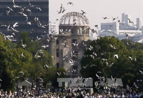 Hiroshima tưởng niệm 72 năm thảm họa bom nguyên tử ảnh 1
