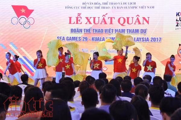 Lễ xuất quân Đoàn Thể thao Việt Nam: Long trọng, hoành tráng và đầy khí thế ảnh 6