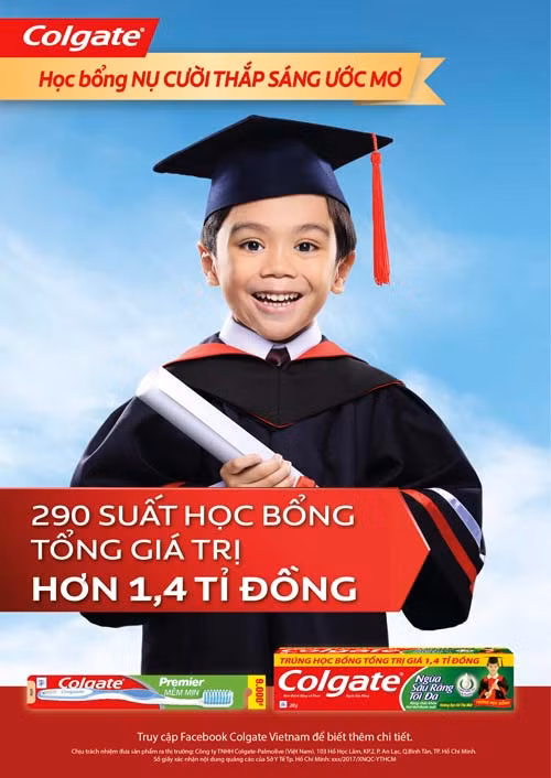 'Học bổng Colgate – Nụ cười thắp sáng ước mơ' 2017 ảnh 1