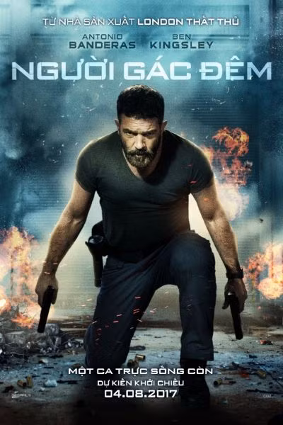 ‘Huyền thoại Zorro’ Antonio Banderas tái xuất trong bộ phim hành động Security – Người gác đêm ảnh 1