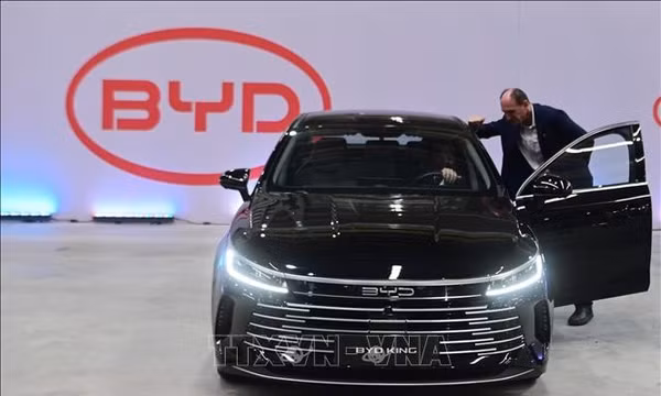 BYD thu hồi hơn 180.000 xe tại Trung Quốc do lỗi bàn đạp phanh