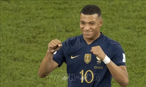 Hình ảnh cầu thủ Kylian Mbappe. Ảnh: THX/ TTXVN