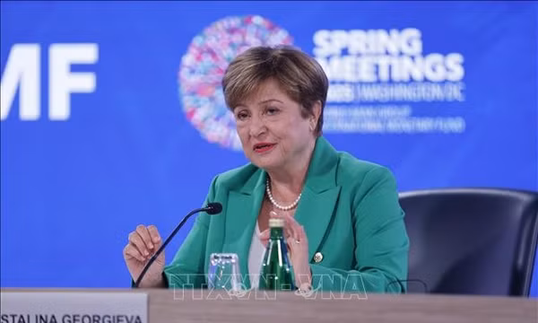 Tổng Giám đốc IMF Kristalina Georgieva. Ảnh: THX/TTXVN