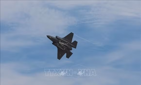 Máy bay chiến đấu F-35 của Không lực Mỹ. Ảnh: THX/TTXVN phát