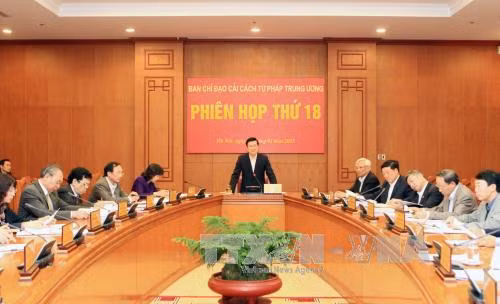 Họp Ban Chỉ đạo Cải cách tư pháp Trung ương ảnh 1