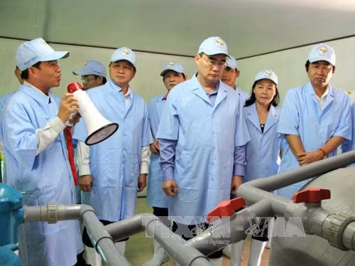  Đồng chí Nguyễn Thiện Nhân thăm cơ sở kinh tế tại Bạc Liêu ảnh 1