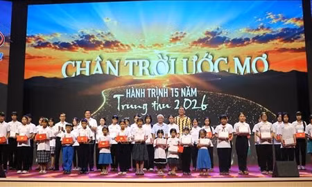 15 năm chắp cánh 'Chân trời ước mơ' cho trẻ em yếu thế