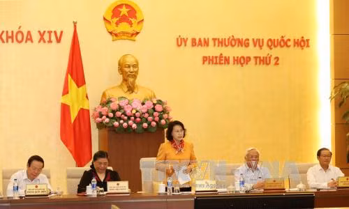 Bế mạc Phiên họp thứ hai của Ủy ban Thường vụ Quốc hội ảnh 1