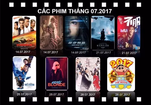Tháng 7 hứa hẹn nhiều phim bom tấn ra rạp ảnh 1