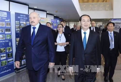 Chủ tịch nước kết thúc tốt đẹp chuyến thăm Belarus, lên đường thăm chính thức LB Nga ảnh 1