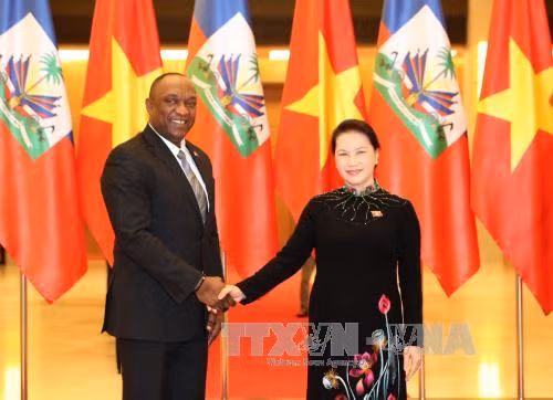 Chủ tịch Thượng viện Cộng hòa Haiti kết thúc tốt đẹp chuyến thăm Việt Nam ảnh 1