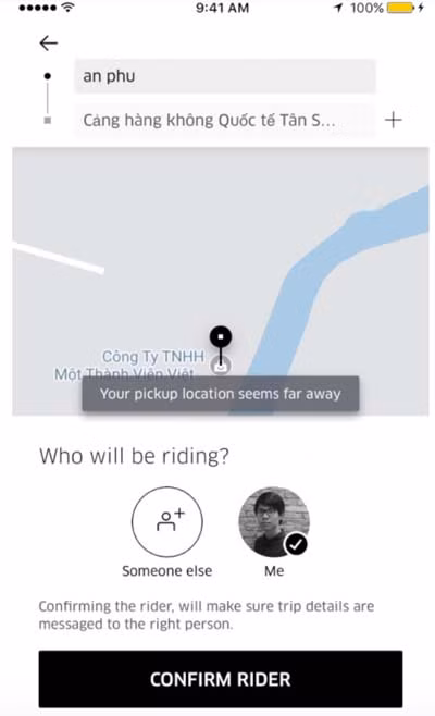 Uber ra mắt tính năng đặt xe cho người thân ảnh 1