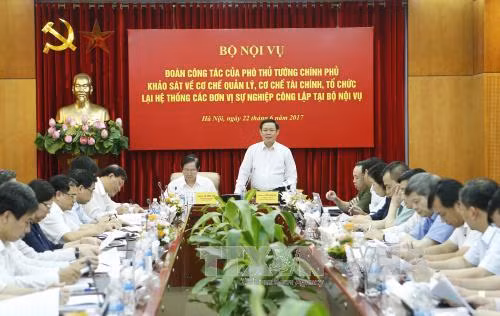 Đổi mới cơ chế hoạt động đơn vị sự nghiệp công lập ảnh 1