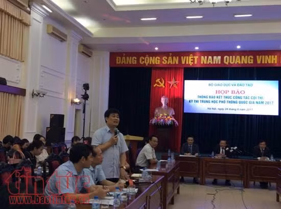 Bộ Giáo dục- Đào tạo khẳng định các mã đề thi công bằng, Sở tổ chức thi là phù hợp ảnh 1