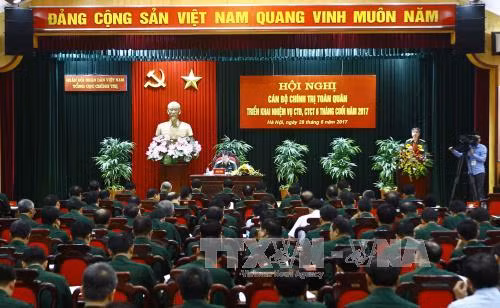 Nâng cao chất lượng công tác Đảng trong toàn quân ảnh 1