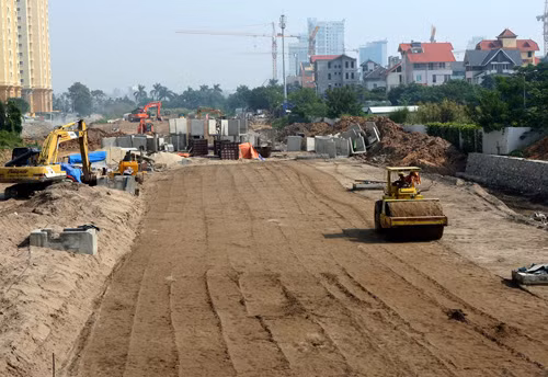 Hà Nội thúc đẩy GPMB 10 dự án trọng điểm ảnh 1