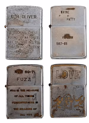 Những chiếc Zippo 'lạ thường' của lính Mỹ trong chiến tranh Việt Nam ảnh 7