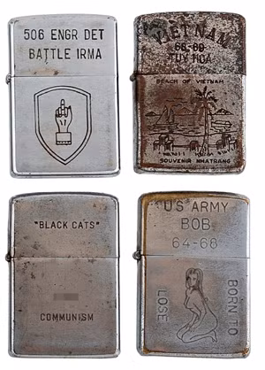 Những chiếc Zippo 'lạ thường' của lính Mỹ trong chiến tranh Việt Nam ảnh 2