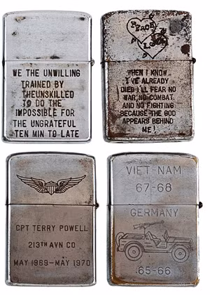 Những chiếc Zippo 'lạ thường' của lính Mỹ trong chiến tranh Việt Nam ảnh 1