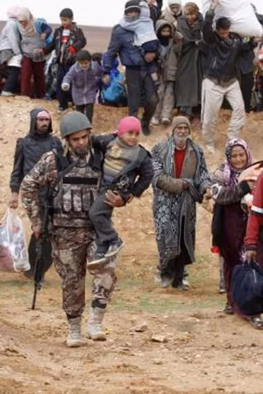Người tị nạn Syria tiếp tục đổ về Jordan ảnh 4