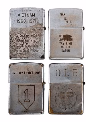 Những chiếc Zippo 'lạ thường' của lính Mỹ trong chiến tranh Việt Nam ảnh 8