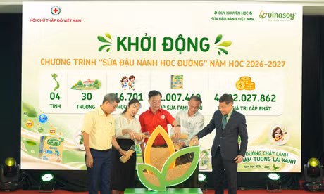 Khởi động Chương trình 'Sữa đậu nành học đường' năm học 2026–2027