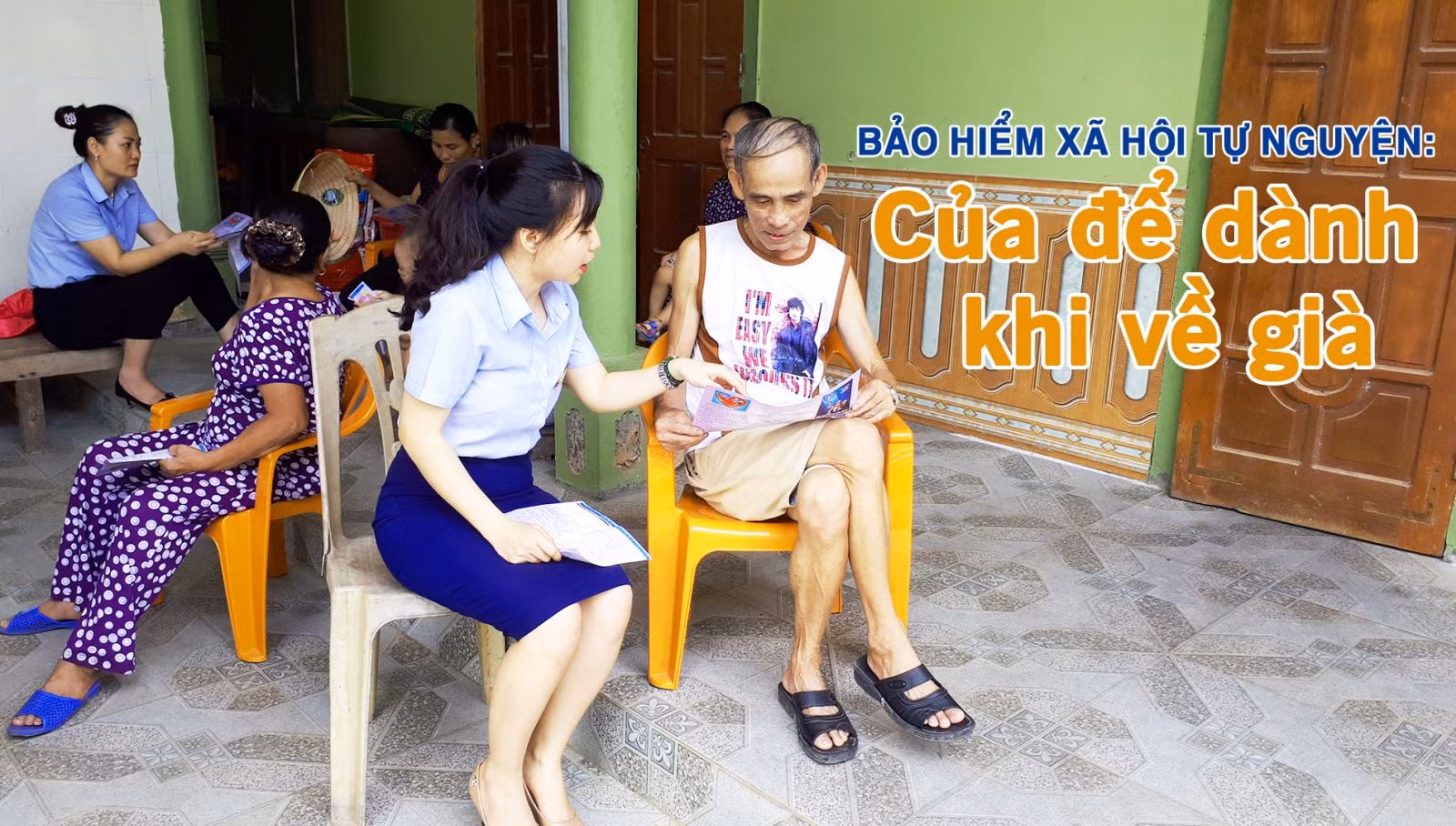 Tham gia bảo hiểm xã hội tự nguyện: Của để dành khi về già