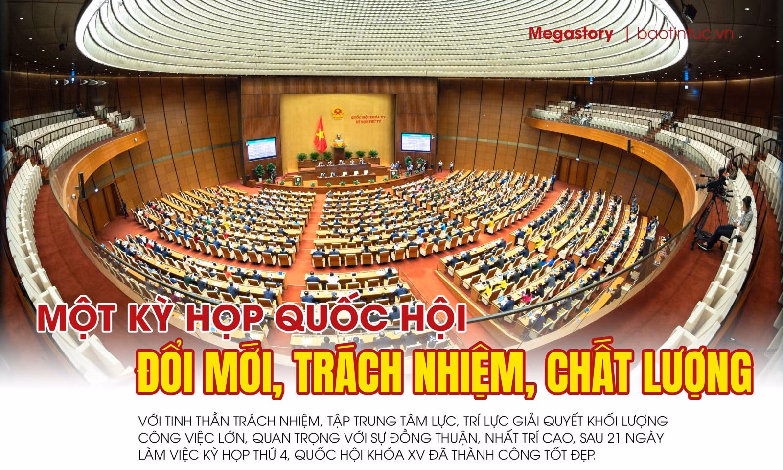 Một kỳ họp Quốc hội đổi mới, trách nhiệm, chất lượng