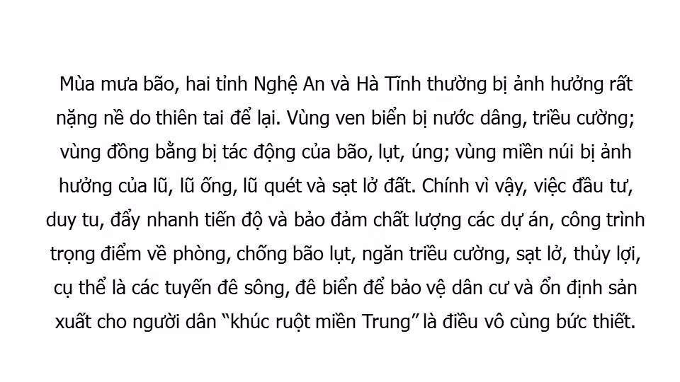 Nghệ An và Hà Tĩnh gồng mình trước mùa mưa bão ảnh 1
