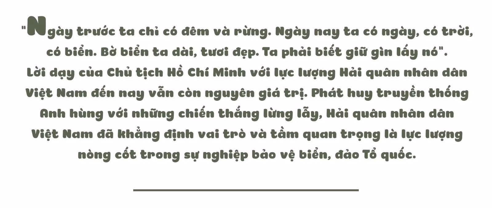 Hải quân nhân dân Việt Nam - 70 năm hành trình giữ biển ảnh 1