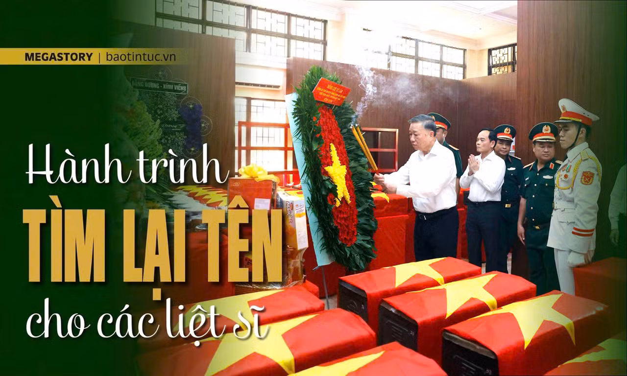 Hành trình tìm lại tên cho các liệt sĩ